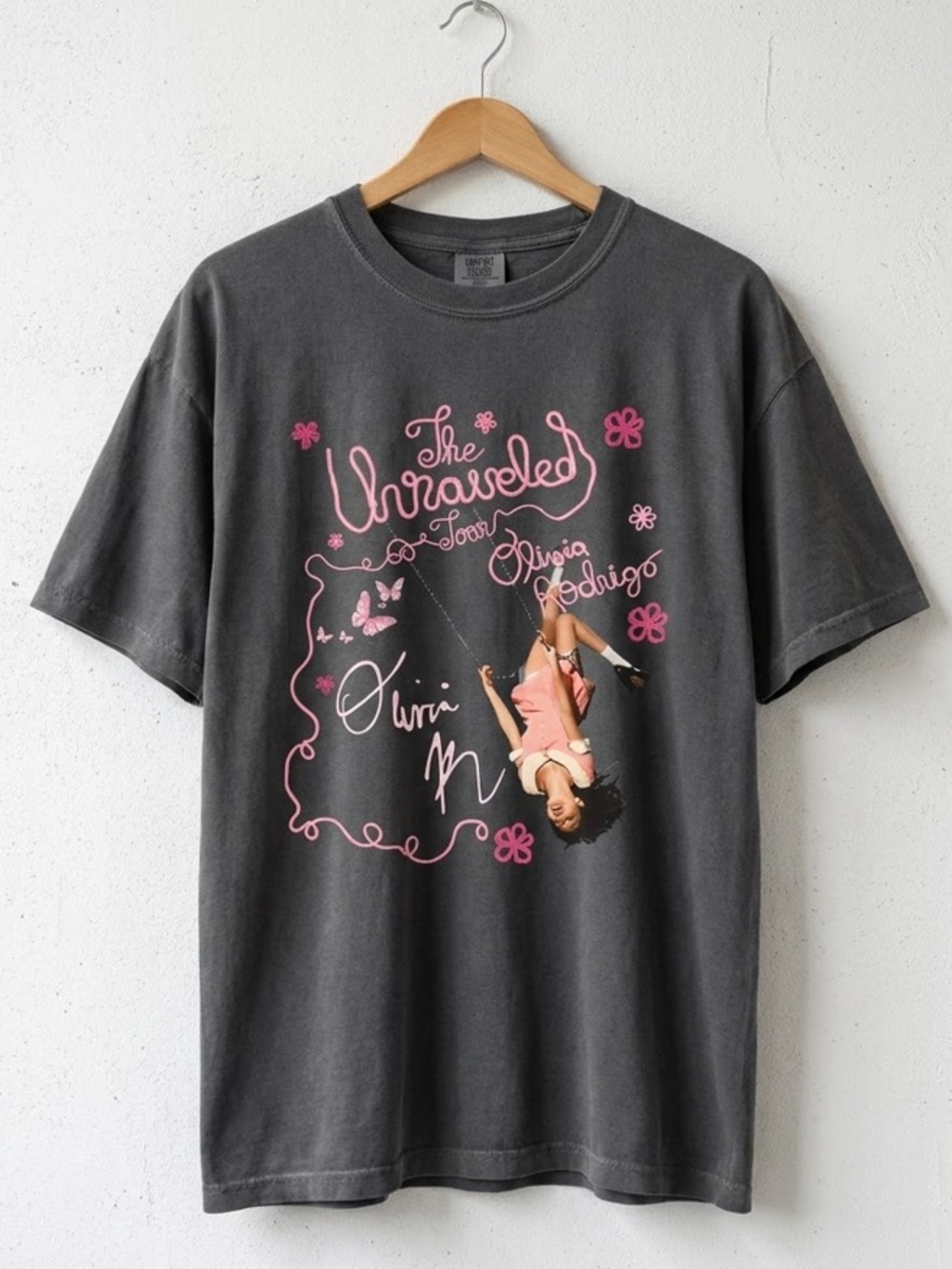 Olivia Rodrigo Concert Shirt Comfort Colors The Unraveled Tour 2026